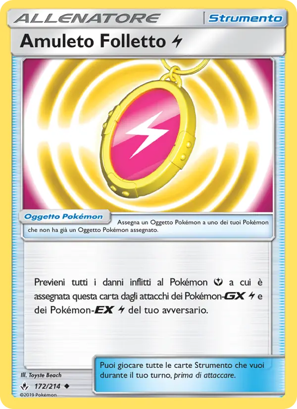Amuleto Folletto Lightning card image