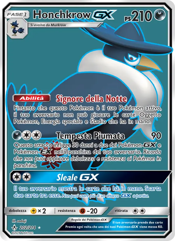 Honchkrow GX card image