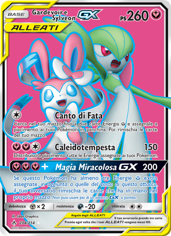 Gardevoir e Sylveon GX