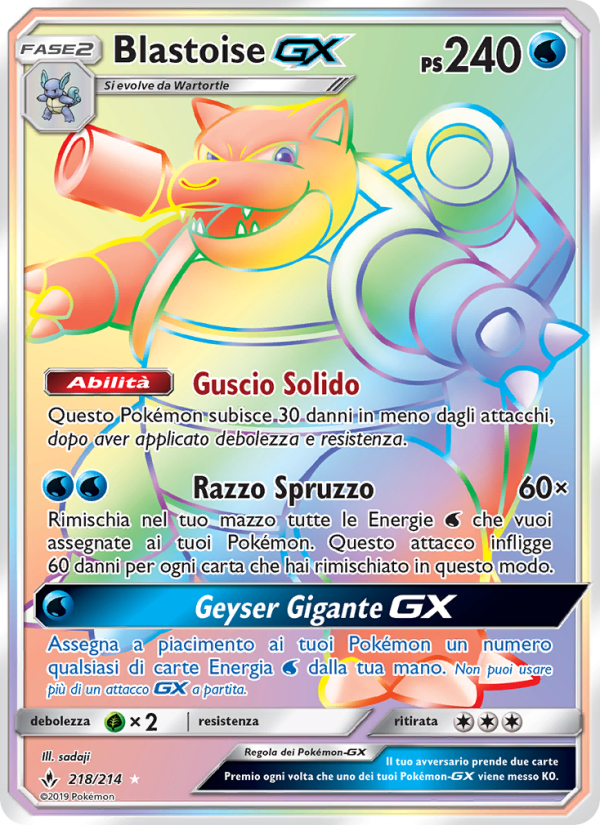 Blastoise GX