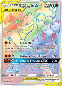 Marshadow e Machamp GX