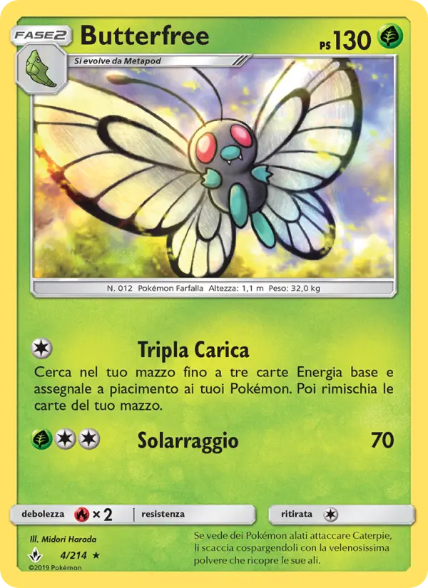 Butterfree card image