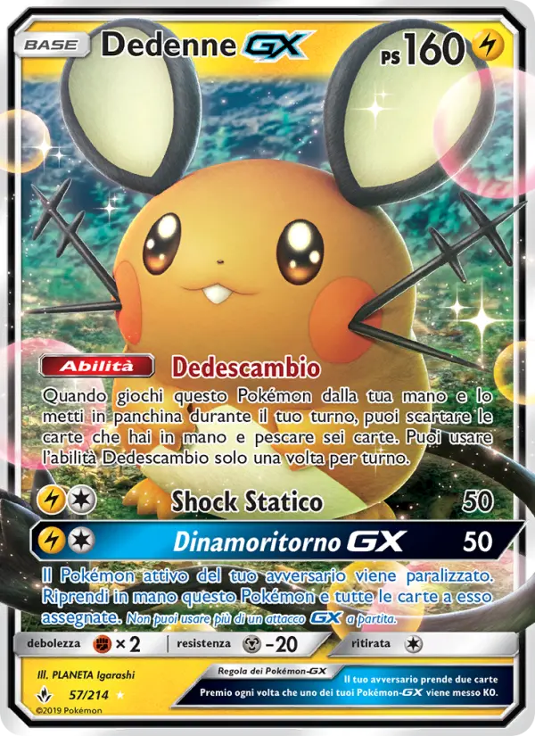 Dedenne GX card image