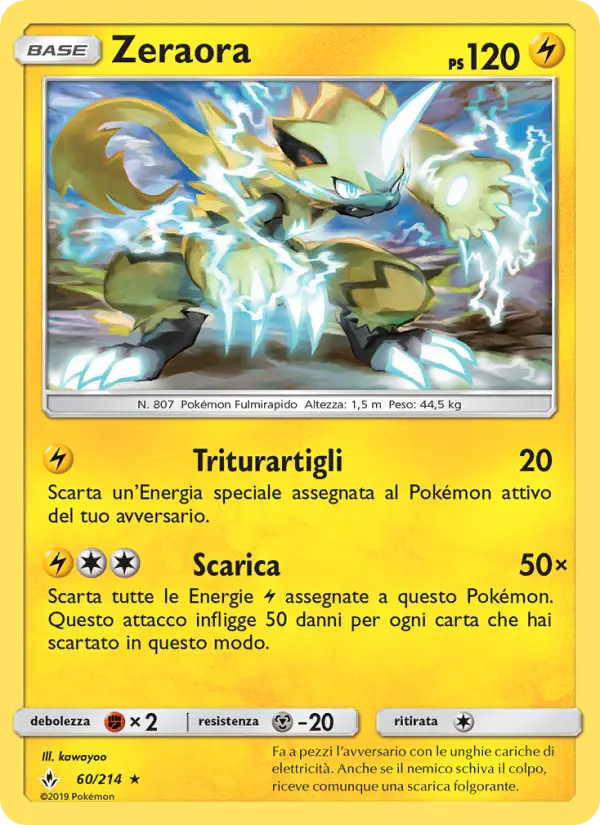 Zeraora card image