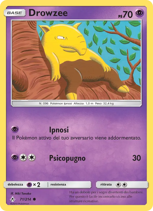 Drowzee card image