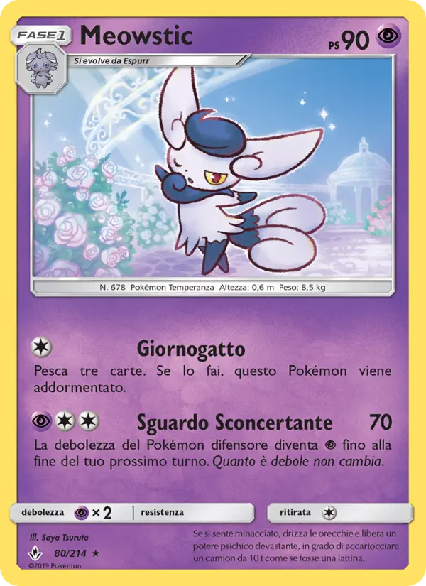 Meowstic card image