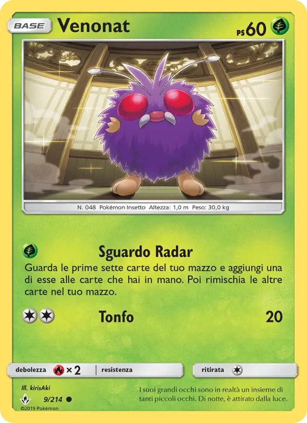 Venonat card image