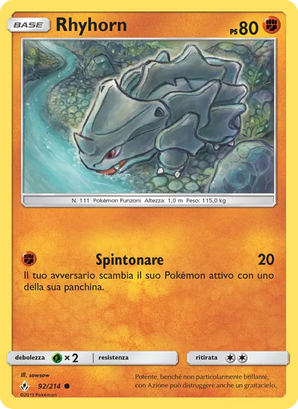 Rhyhorn card image