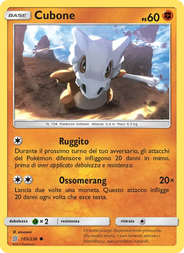 Cubone card image