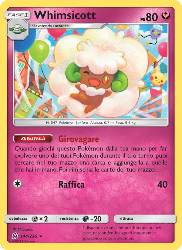 Whimsicott card image