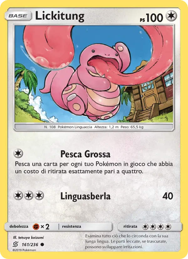 Lickitung card image