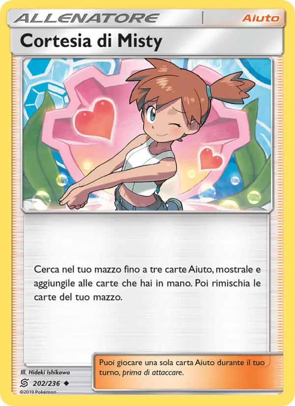 Cortesia di Misty card image
