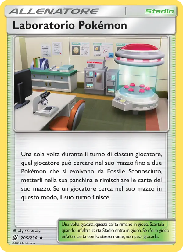 Laboratorio Pokémon card image