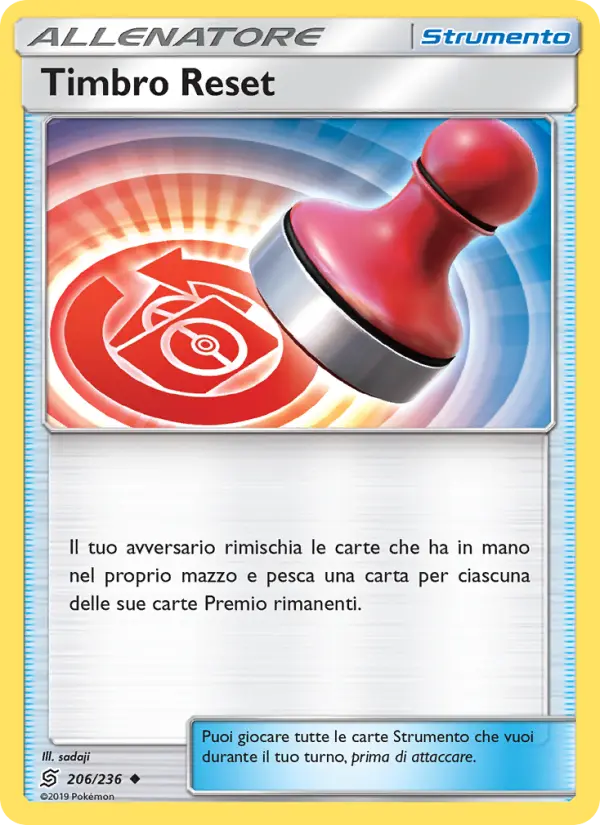 Timbro Reset card image
