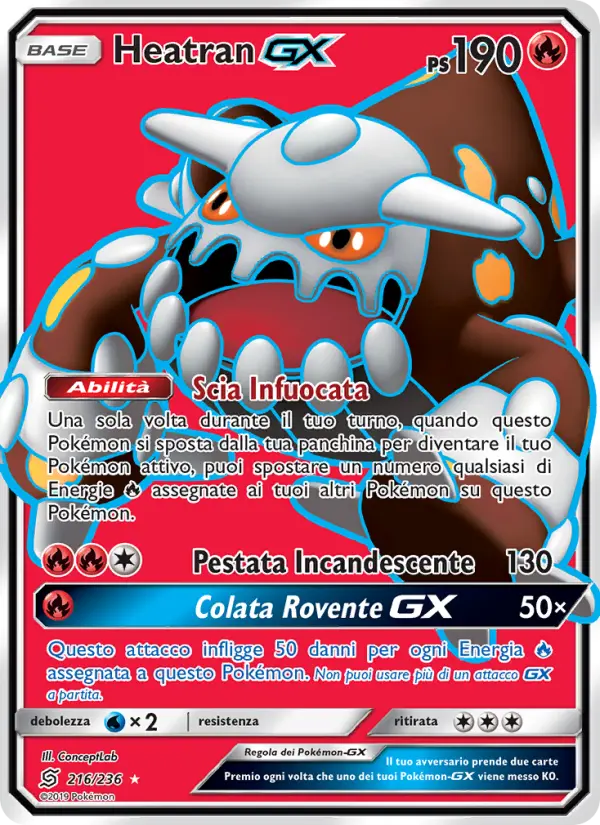 Heatran GX card image