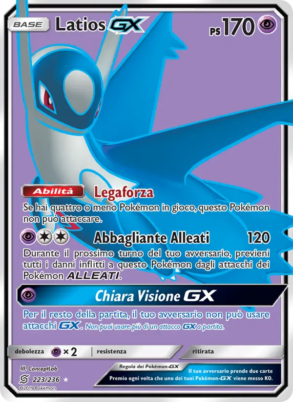 Latios GX card image