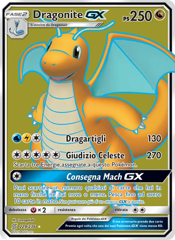 Dragonite GX card image