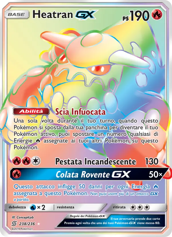 Heatran GX card image