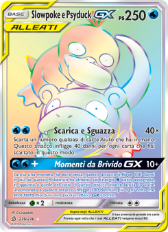 Slowpoke e Psyduck GX