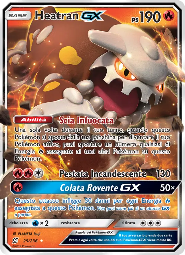 Heatran GX card image