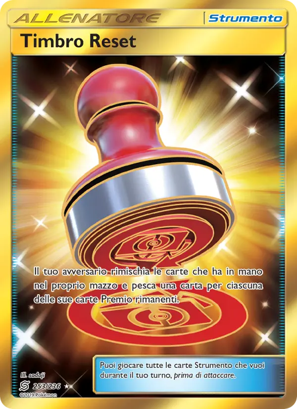 Timbro Reset card image