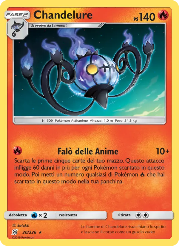Chandelure card image