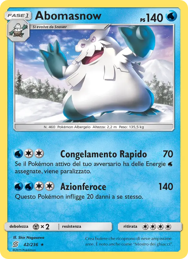 Abomasnow card image