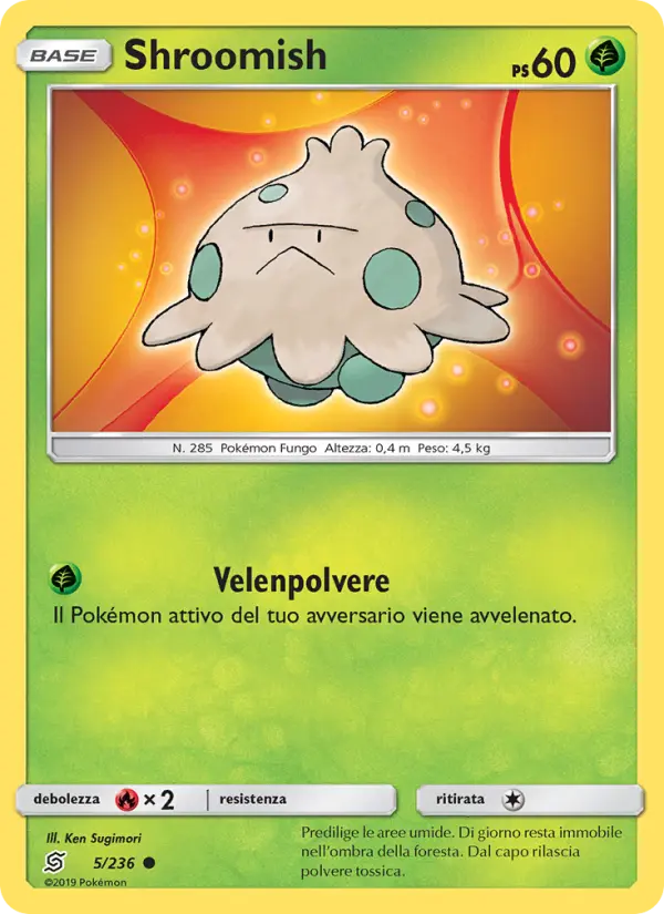 Shroomish card image
