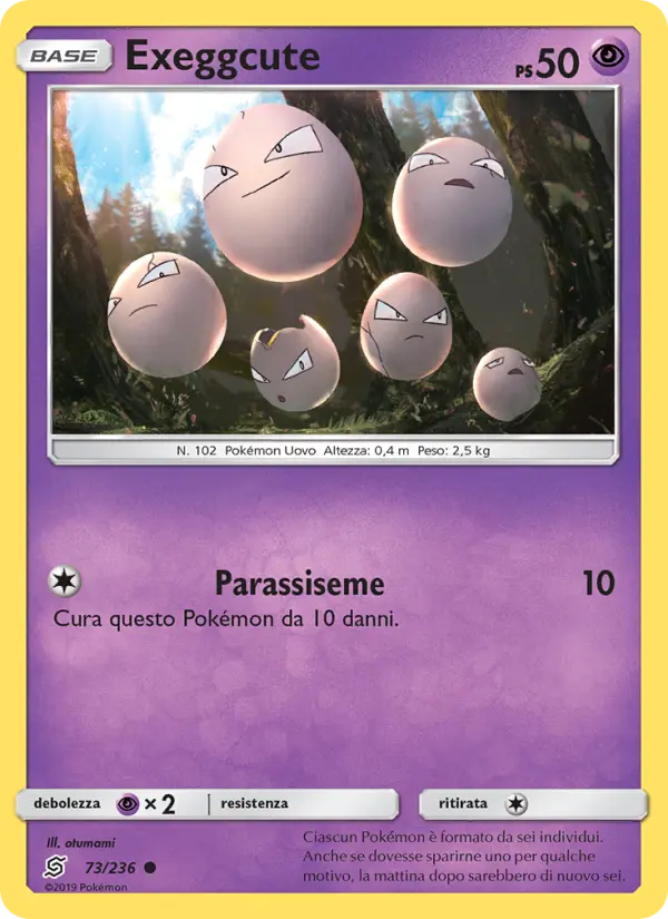 Exeggcute card image