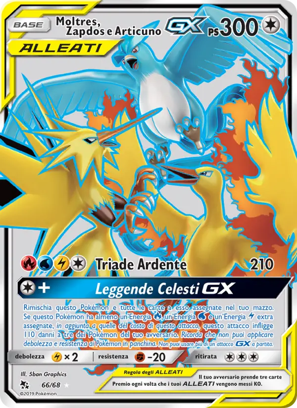 Moltres & Zapdos & Articuno GX