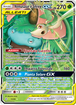 Venusaur e Snivy GX