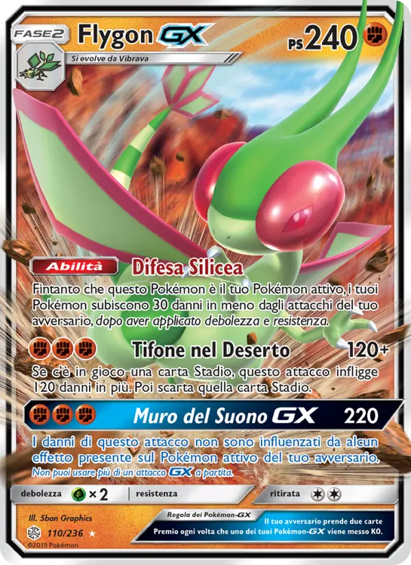 Flygon GX card image