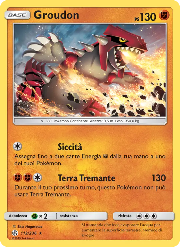 Groudon card image