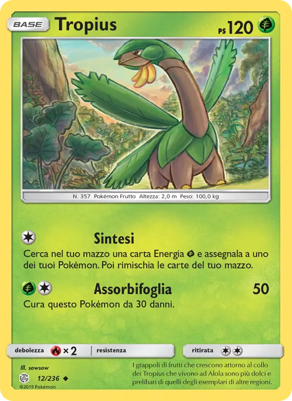 Tropius card image