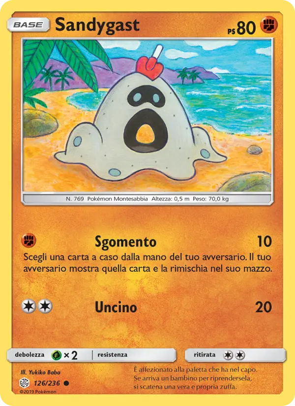 Sandygast card image