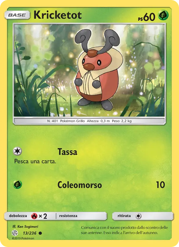 Kricketot card image