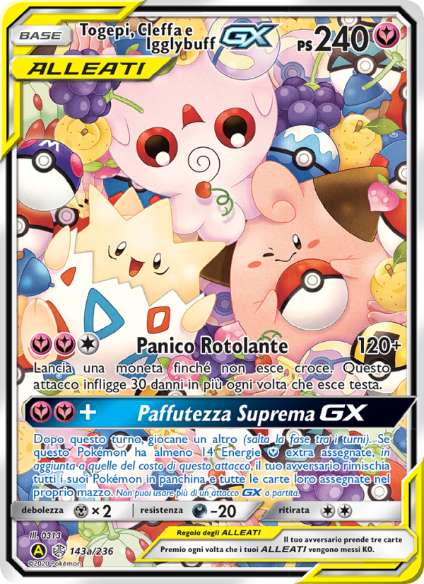 Togepi, Cleffa e Igglybuff GX