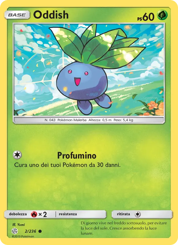 Oddish card image