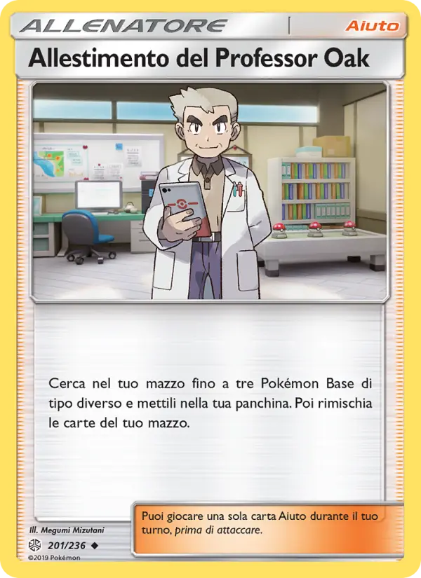 Allestimento del Professor Oak card image