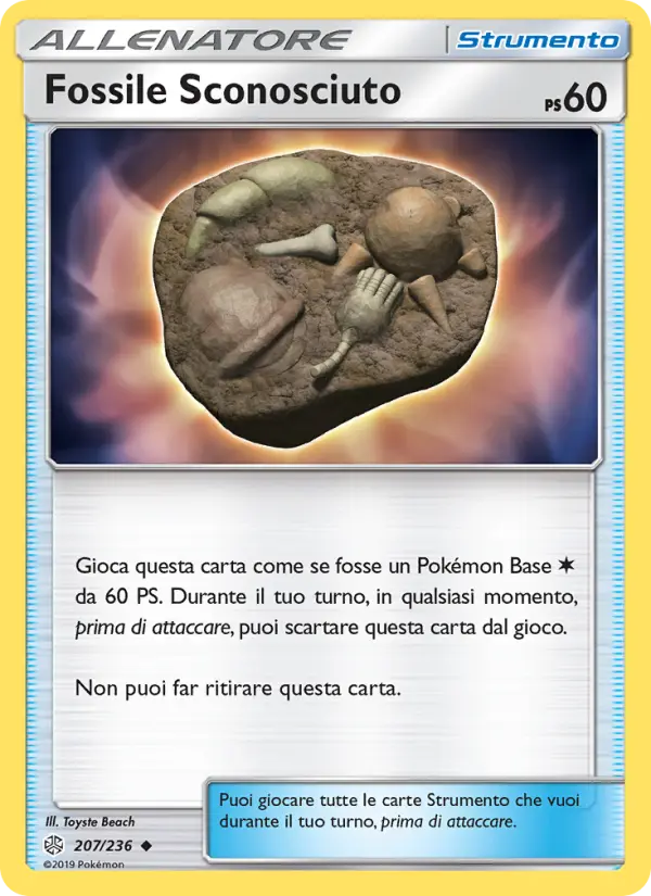 Fossile Sconosciuto card image