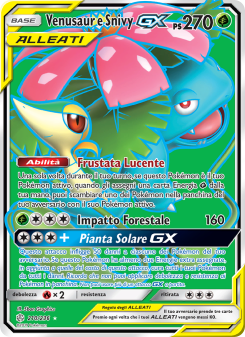 Venusaur e Snivy GX
