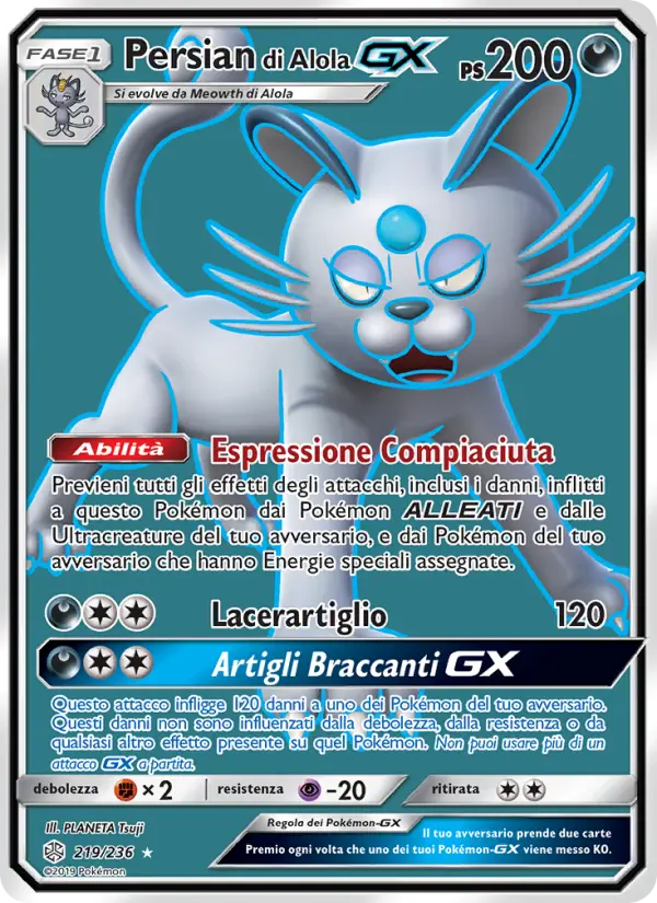 Persian di Alola GX card image
