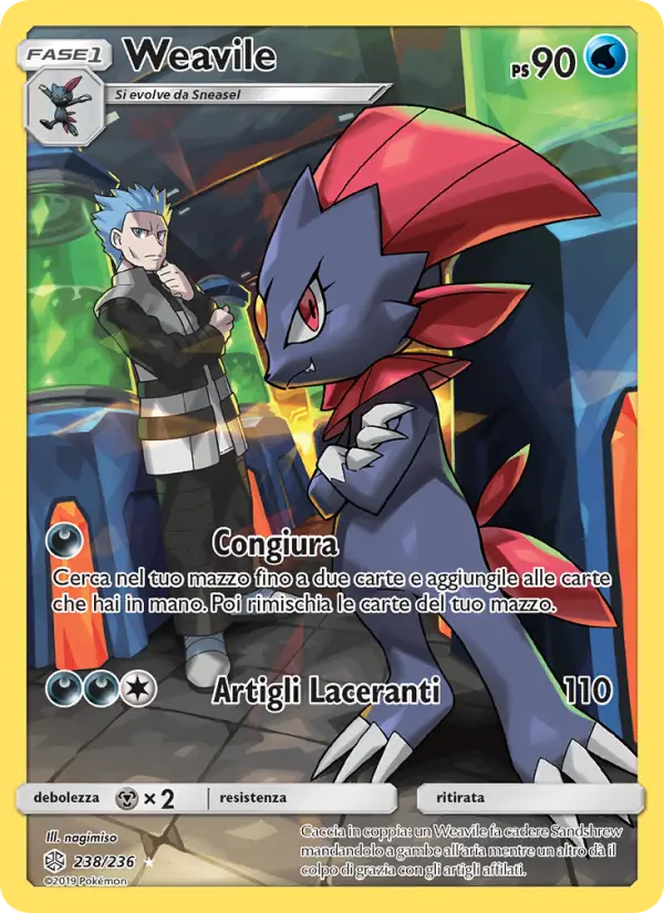 Weavile card image