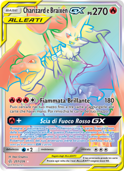 Charizard e Braixen GX