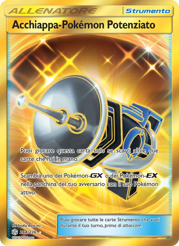 Acchiappa-Pokémon Potenziato card image