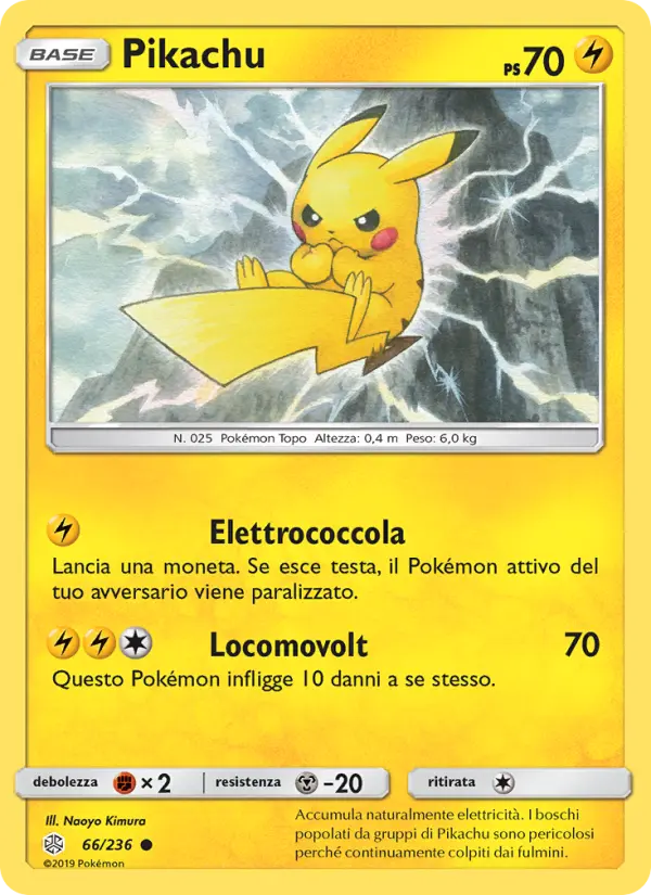 Pikachu card image