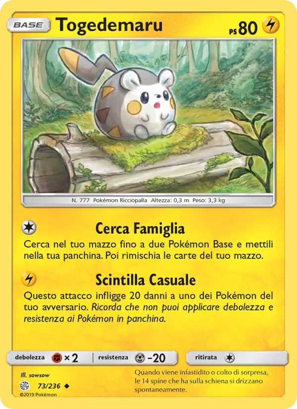 Togedemaru card image