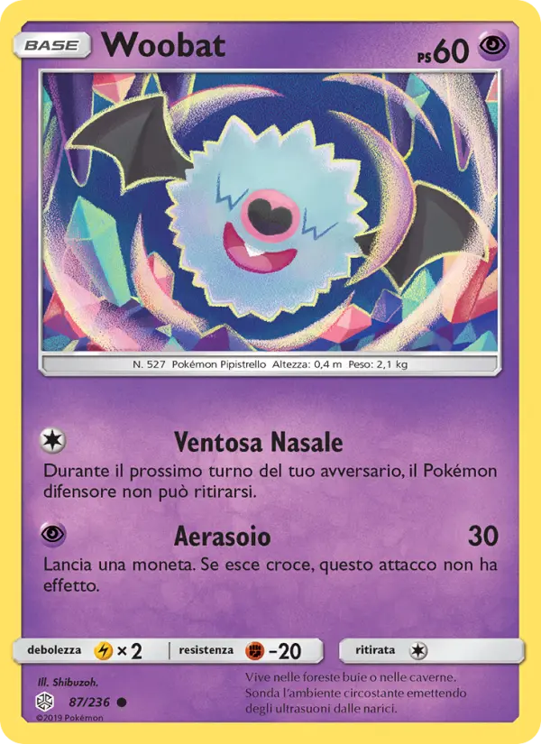 Woobat card image