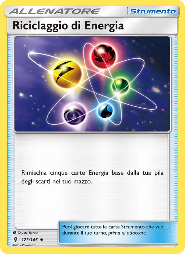 Riciclaggio di Energia card image