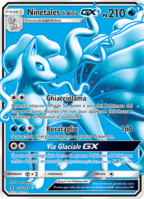 Ninetales di Alola GX